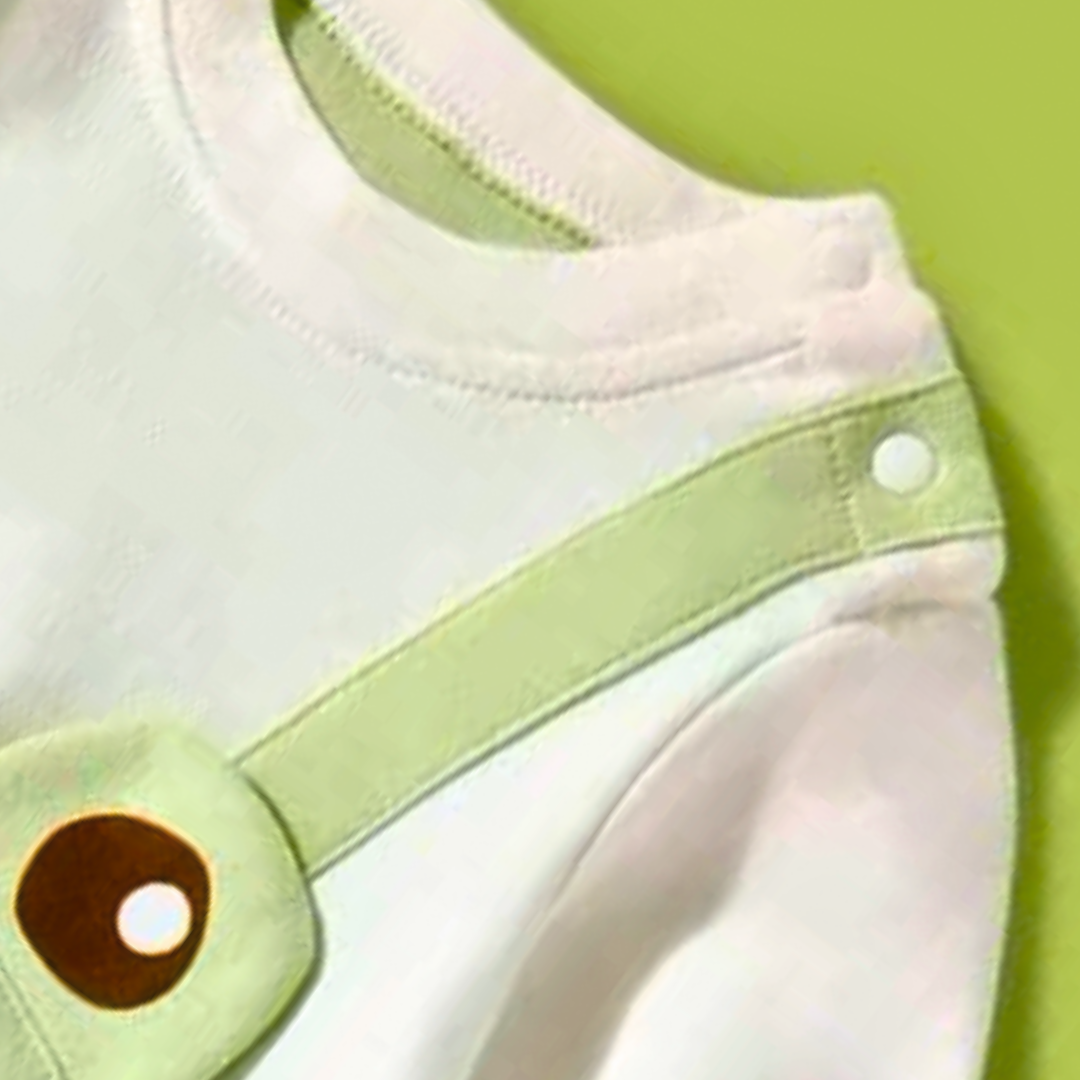 Ju Ju Jam baby romper with cartoon frog β cute and cozy romper for boys and girls.