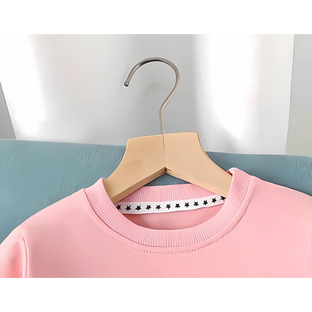 Smiley and joyful print sweatshirt T-shirt for girls – Ju Ju Jam stylish top