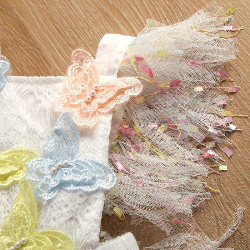 Trendy butterfly tassel baby girls romper dress – Ju Ju Jam fashion