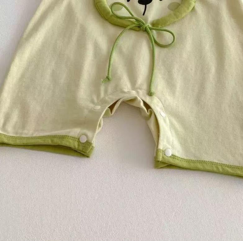 Comfortable unisex baby romper for playtime – 3D thread design by Ju Ju Jam