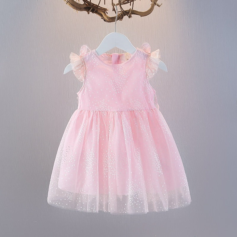 Ju Ju Jam girls dress with angel wing back design