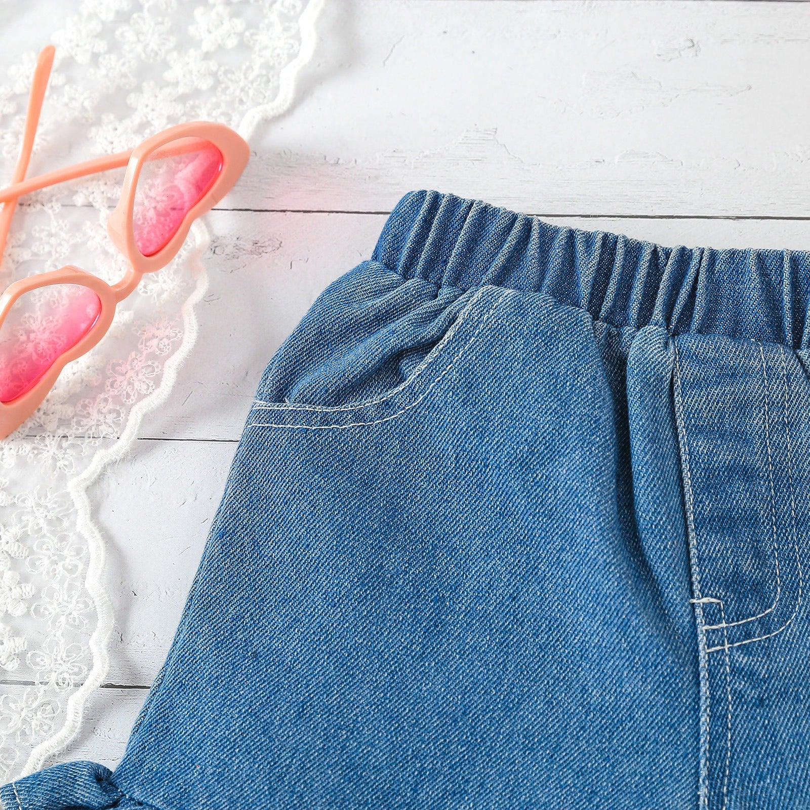 Ju Ju Jam Ava Girls Clothing Set β soft two-piece outfit featuring feminine bow style for toddlers.