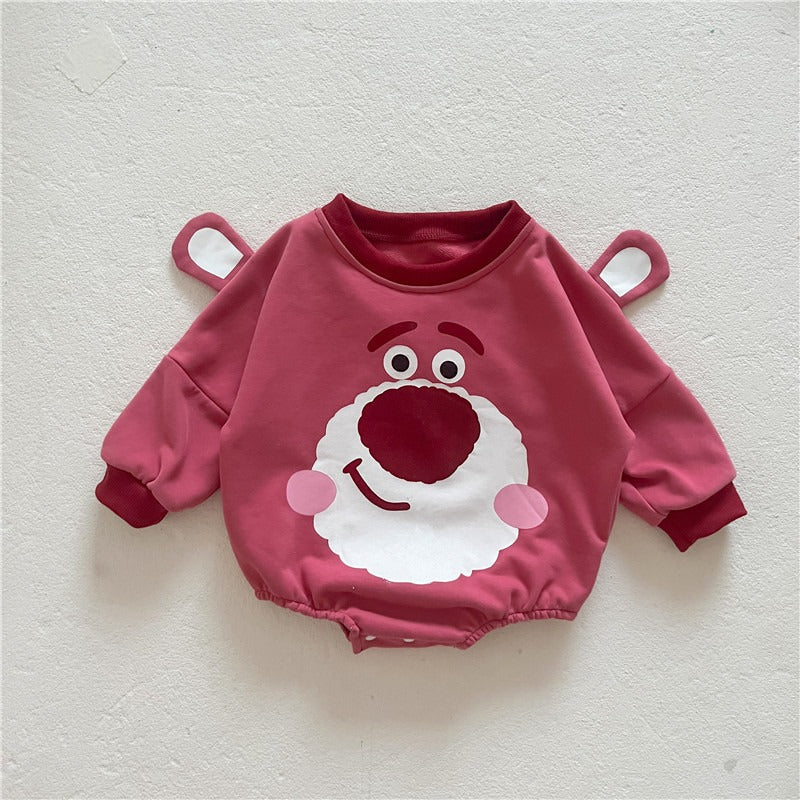 Bearberry print romper with accessories for baby boys and girls β Ju Ju Jam outfit set
