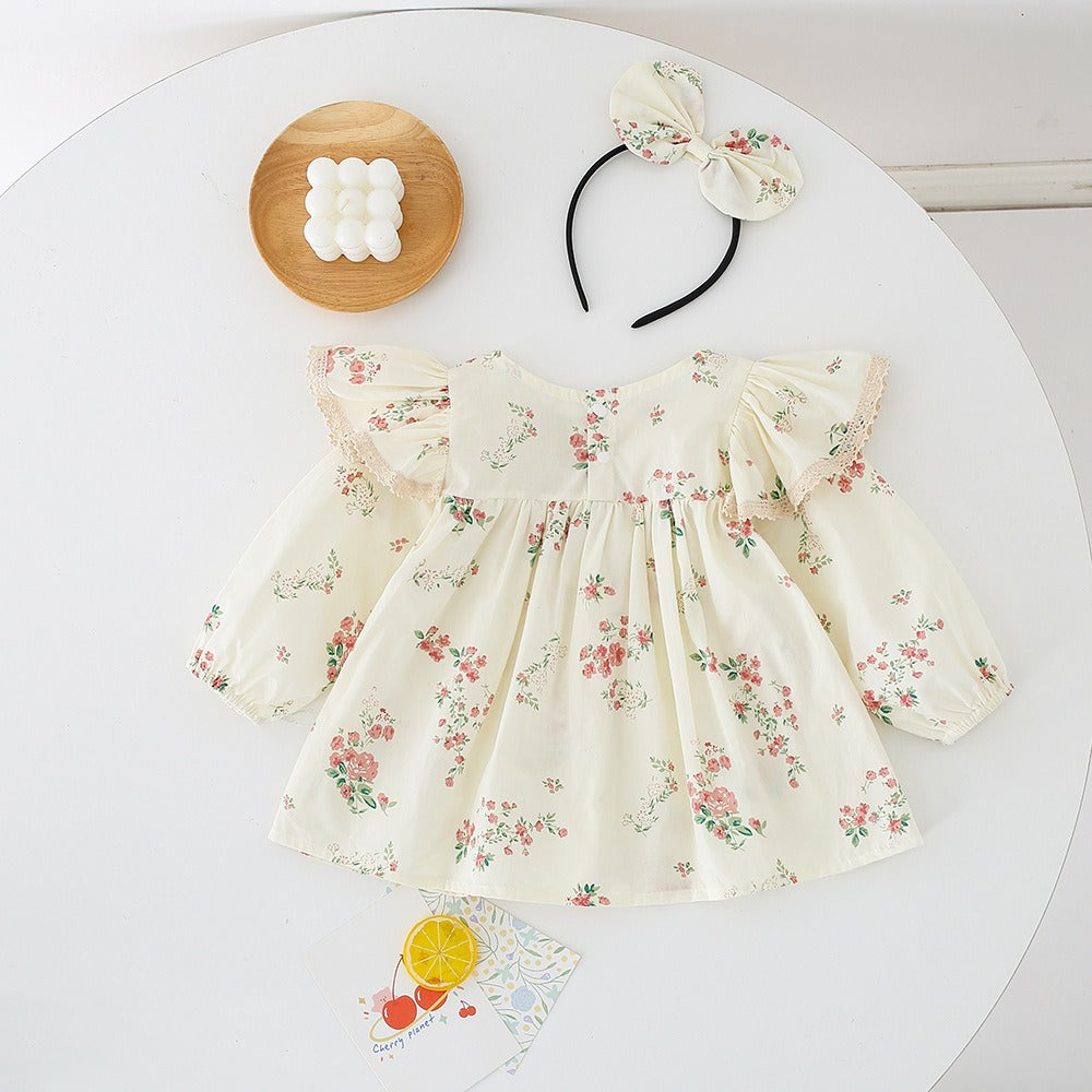 Blossom & Bow matching outfit set for girls with romper and dress – Ju Ju Jam