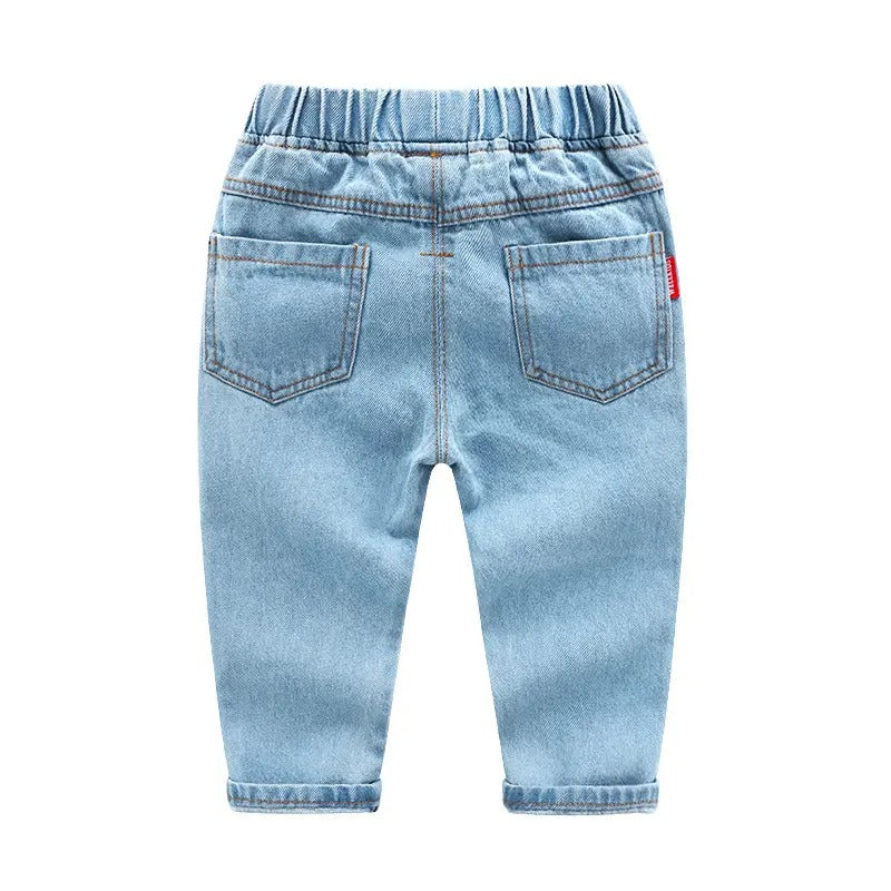 Ju Ju Jam classic blue denim jeans for baby boys