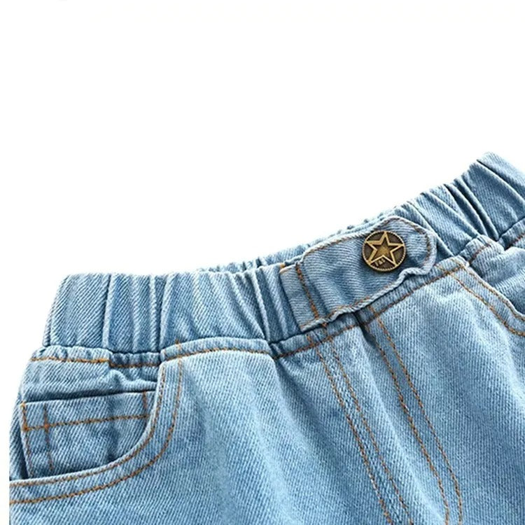 Comfortable blue denim pants for boys – Ju Ju Jam clothing