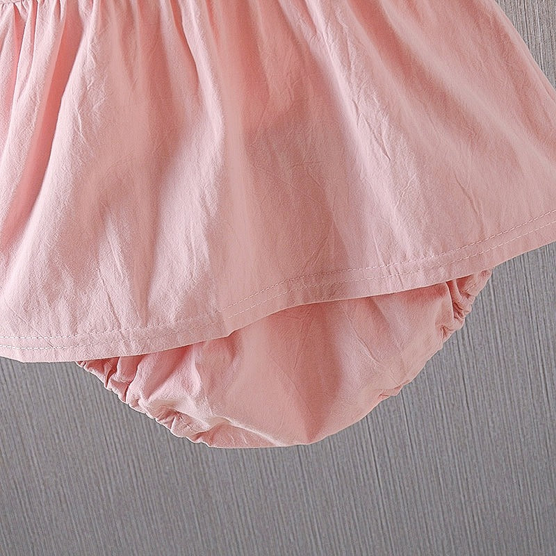 Girls loungewear set β Bunny Hop collection with bunny details by Ju Ju Jam.