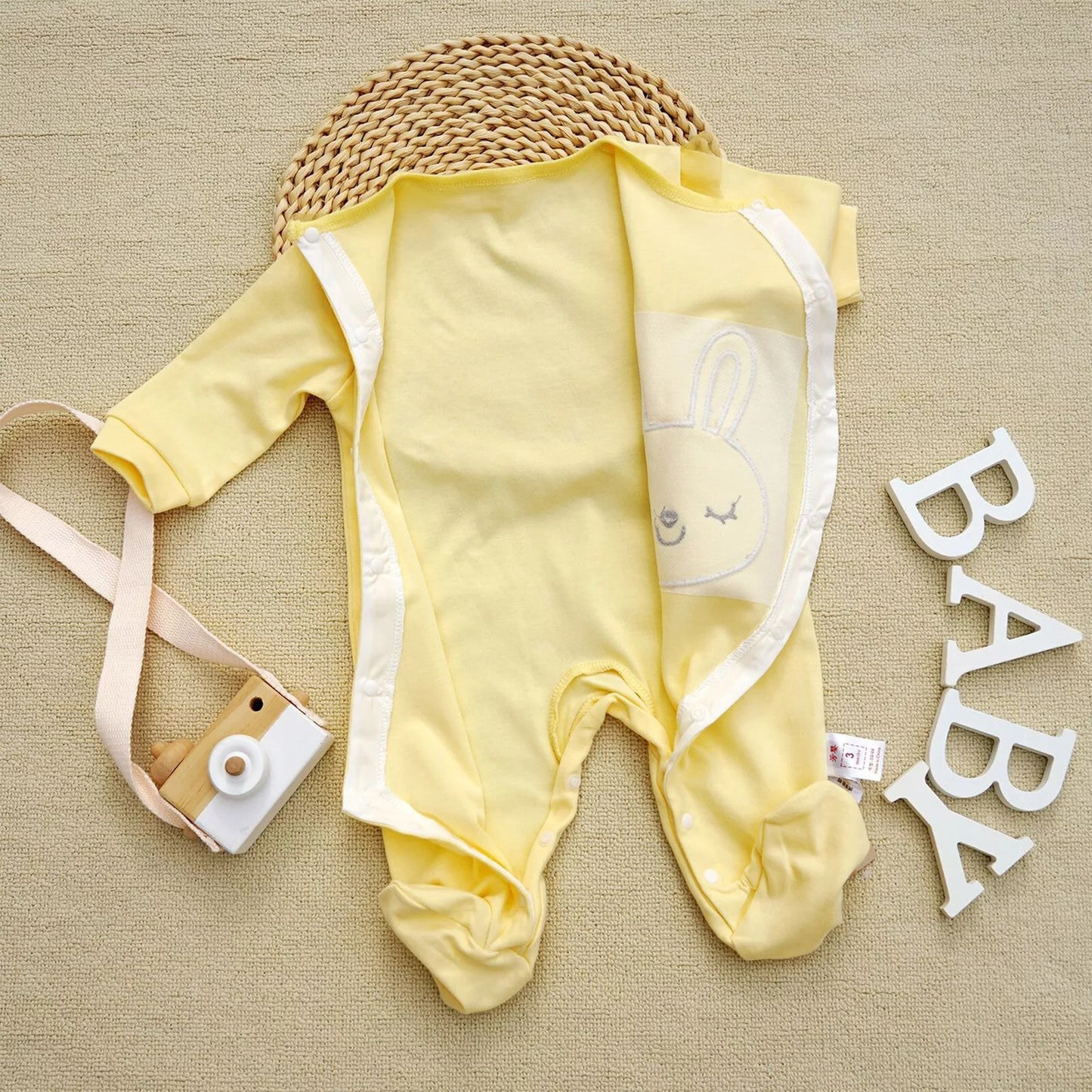 Soft and sweet Bunny Love romper for baby girls β Ju Ju Jam kidswear