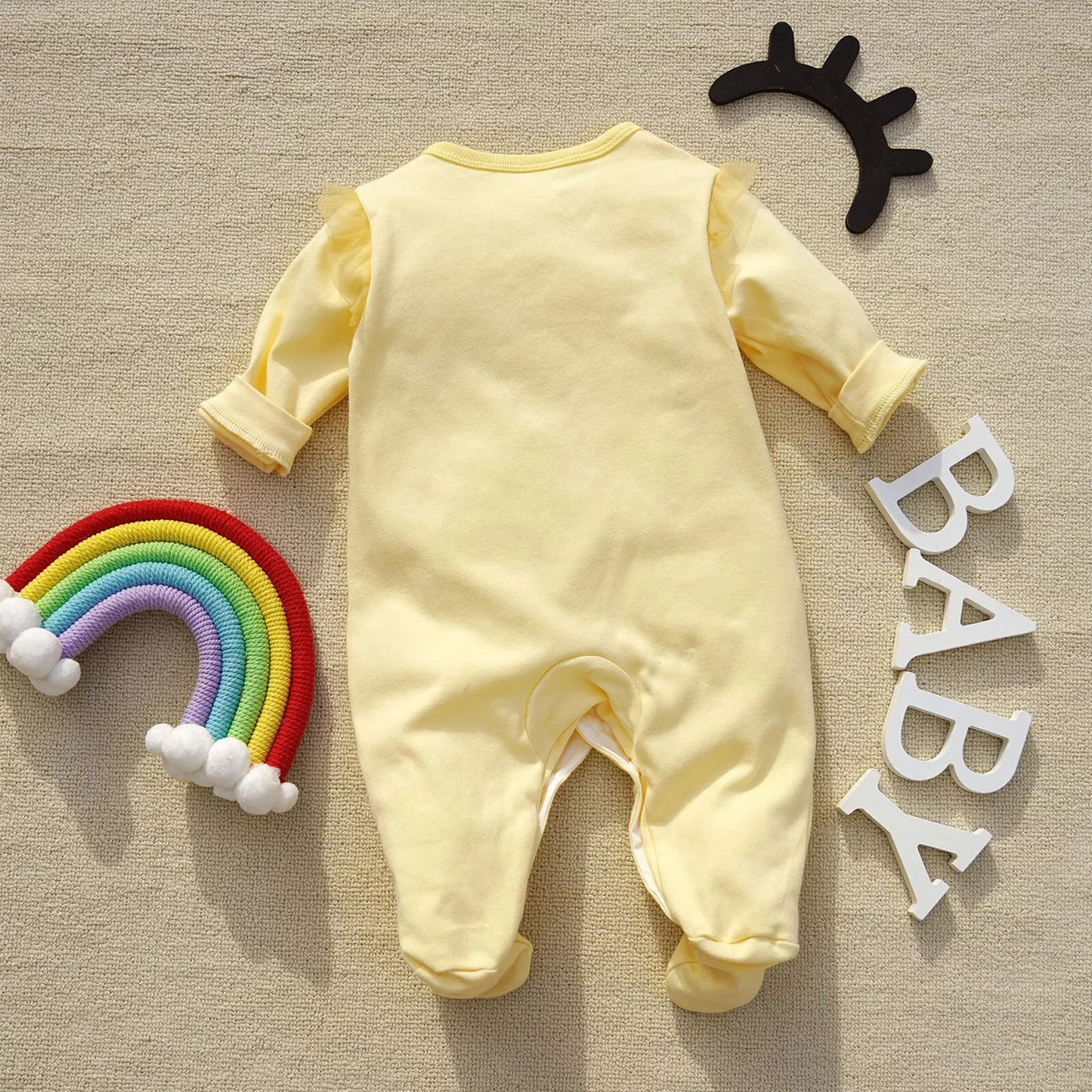 Ju Ju Jam baby girl romper featuring adorable bunny design