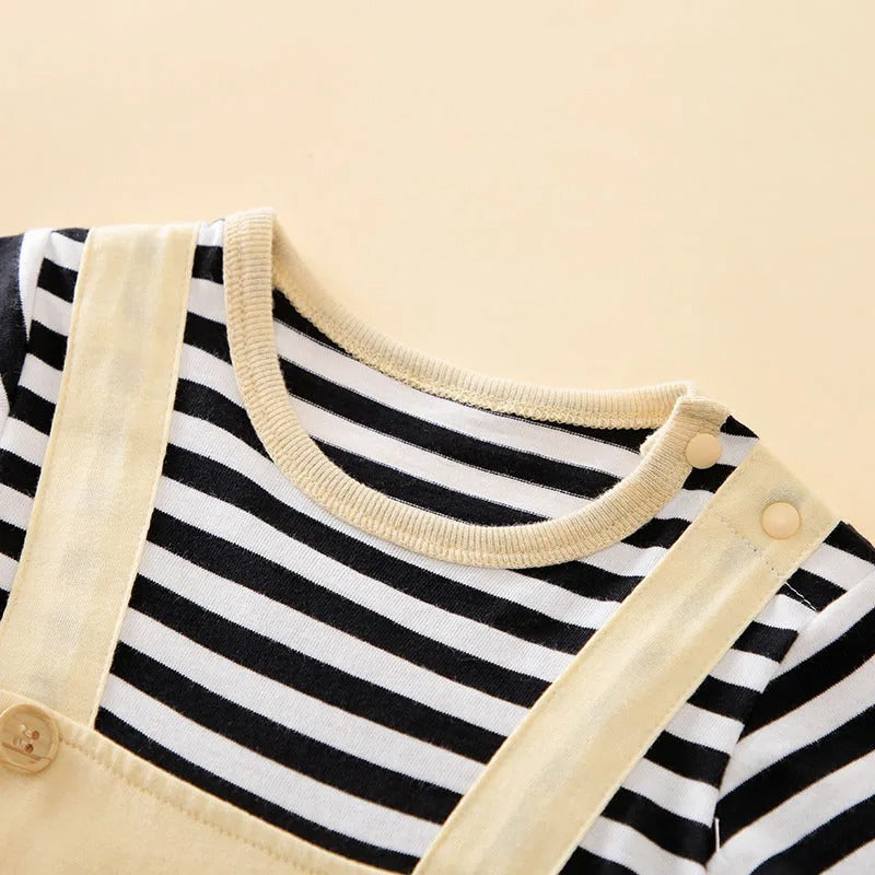 Ju Ju Jam baby boys and girls romper with cute dinosaur theme