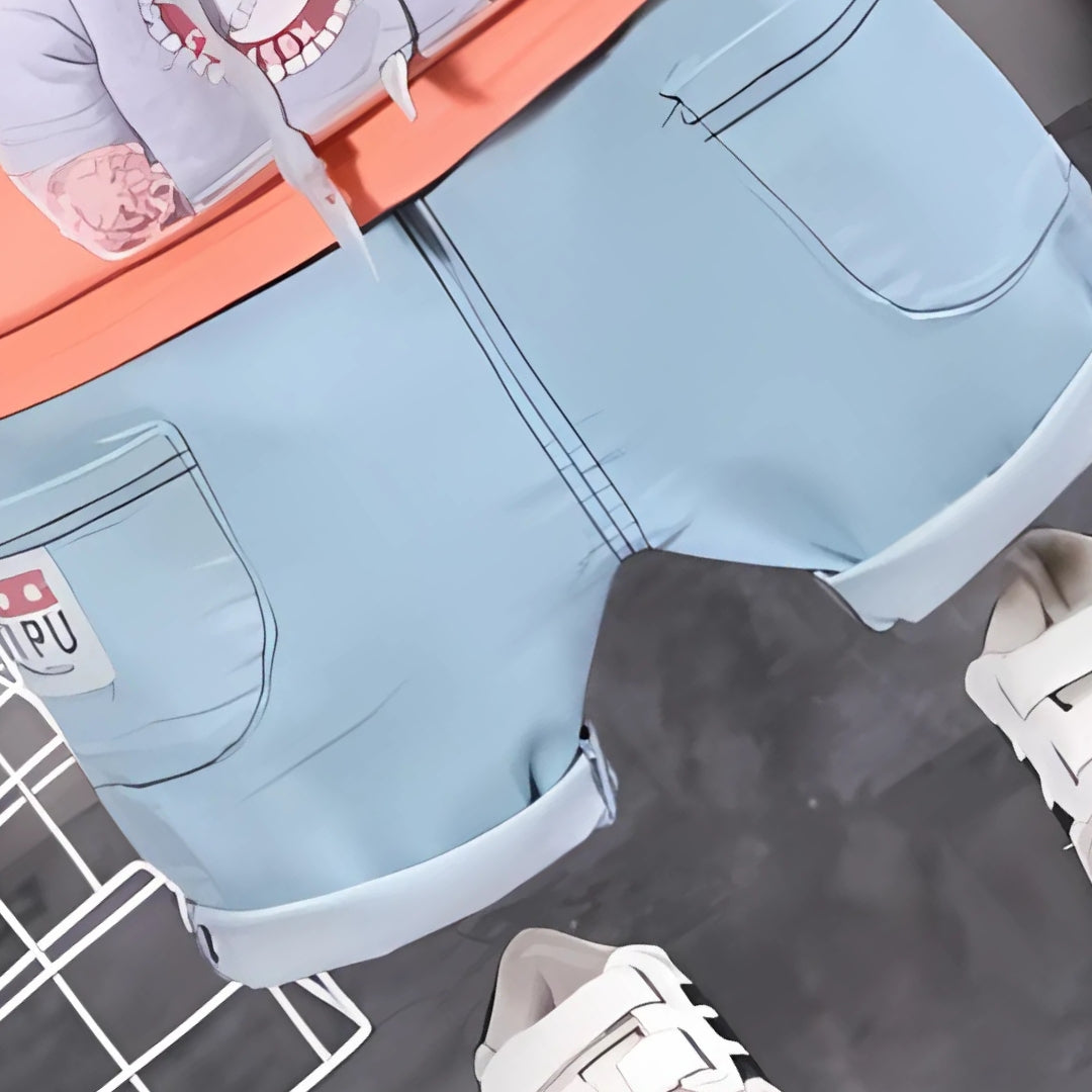 Teddy-themed boys clothing set – Ju Ju Jam stylish t-shirt and bottom combo