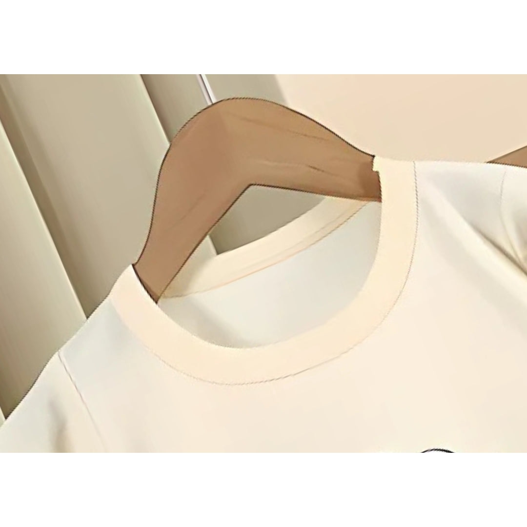 Ju Ju Jam cuddly sheep themed T-shirt and shorts set – cozy clothing for kids