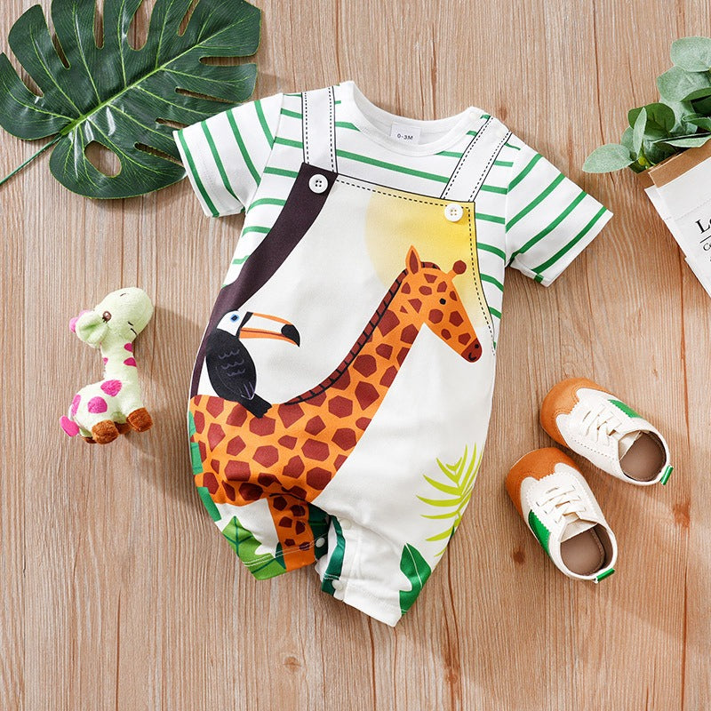 Cute Quest Climbing Romper for babies by Ju Ju Jam
