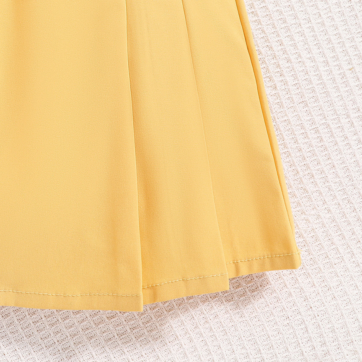 Yellow festive two-piece outfit for girls – Ju Ju Jam stylish set