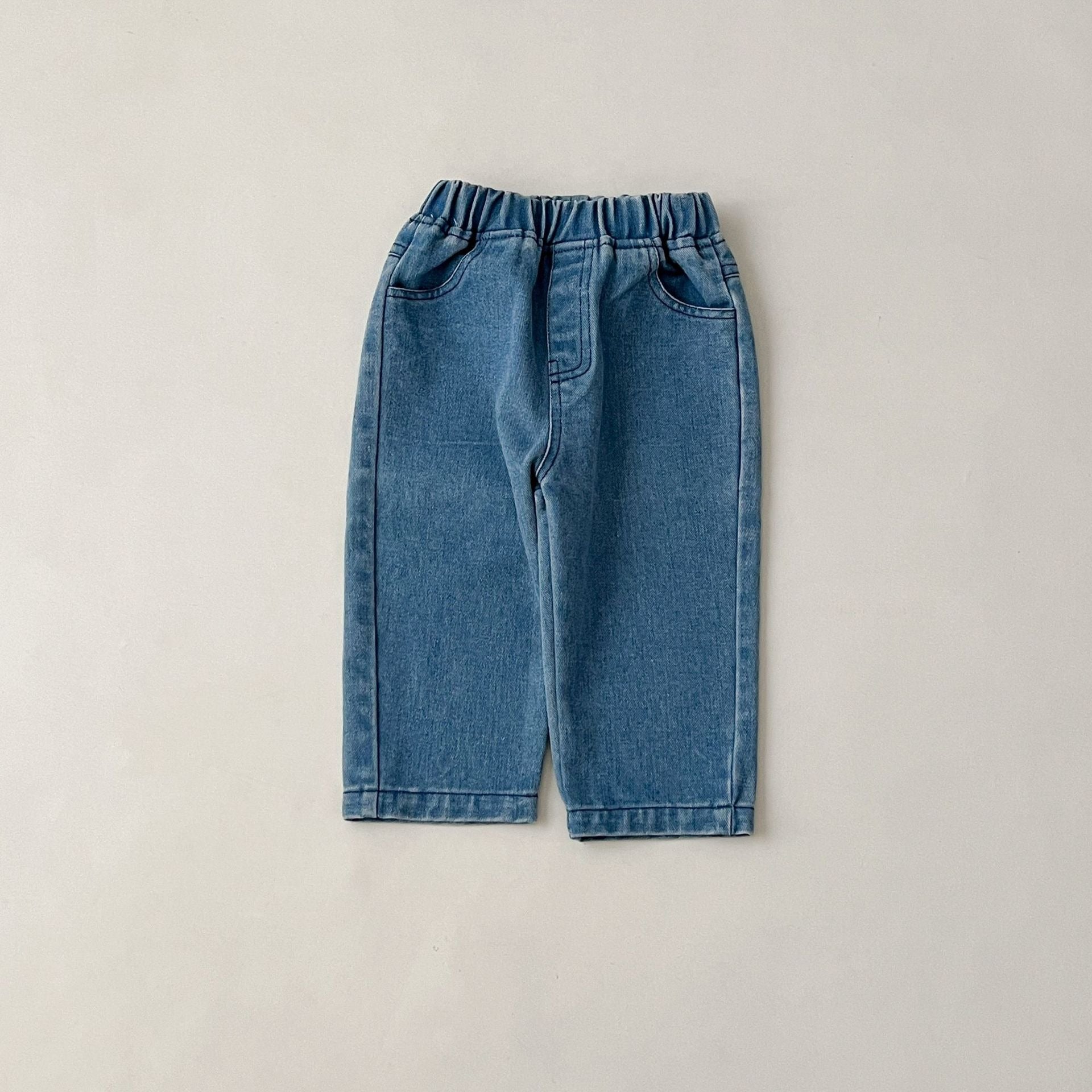 Little boys and girls denim outfit – classy two-piece co-ords by Ju Ju Jam.