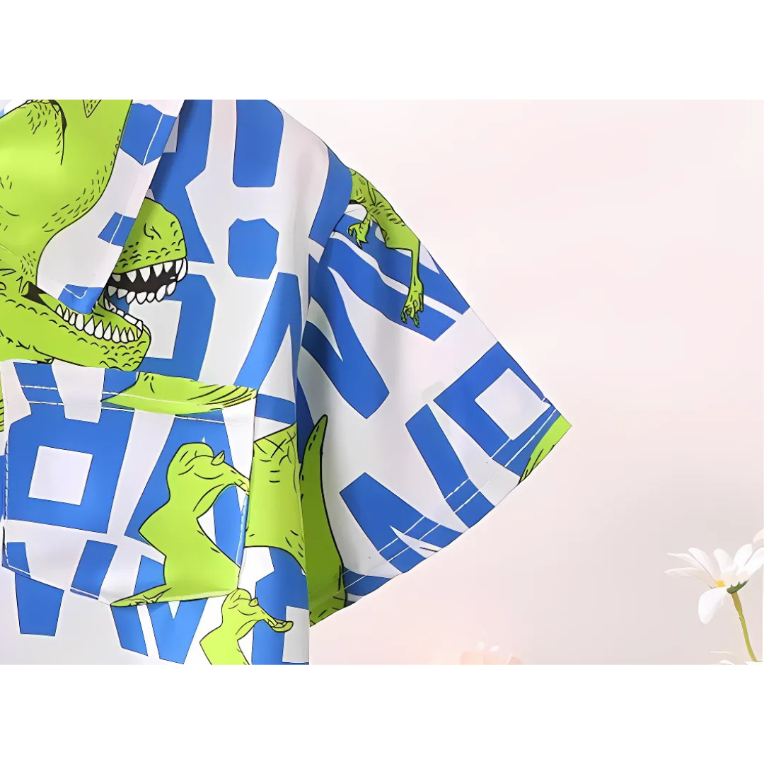Dinosaur alphabet printed shirt for boys – Ju Ju Jam baby and toddler wear