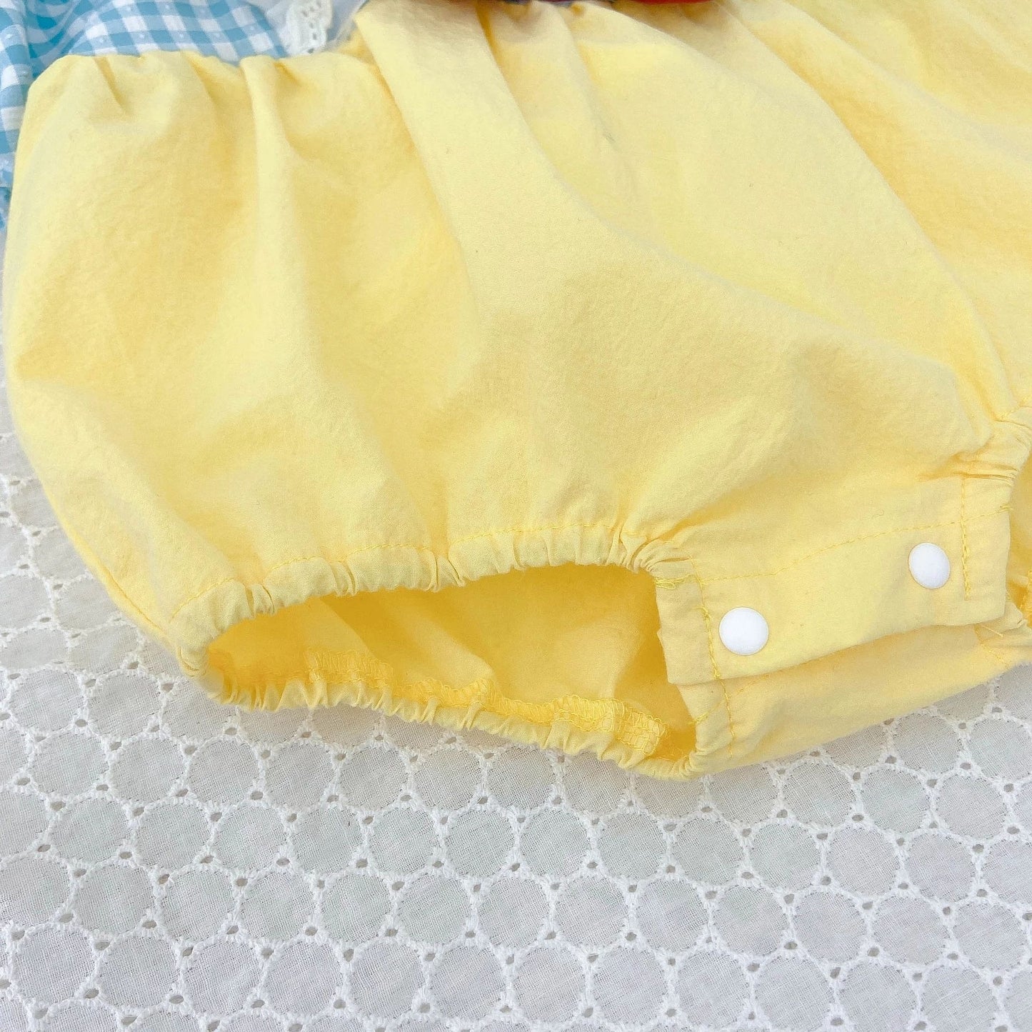 Charming baby girl outfit with Snow White colors and accessories – Ju Ju Jam