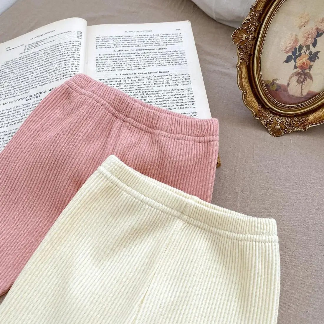 Side view of baby girl in Elegant European Styled Set β stylish and graceful Ju Ju Jam design