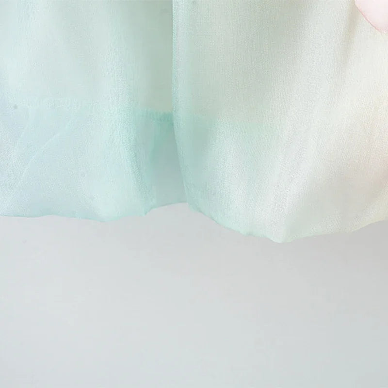 Stylish girls dress featuring 3D heart layers in shaded hues – Ju Ju Jam