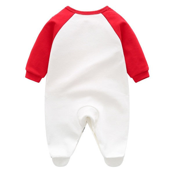 Ju Ju Jam unisex baby romper featuring fun farm animal design