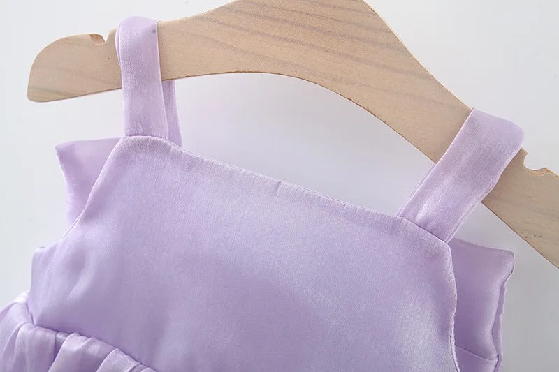 Charming lavender princess-style dress for toddlers β Ju Ju Jam