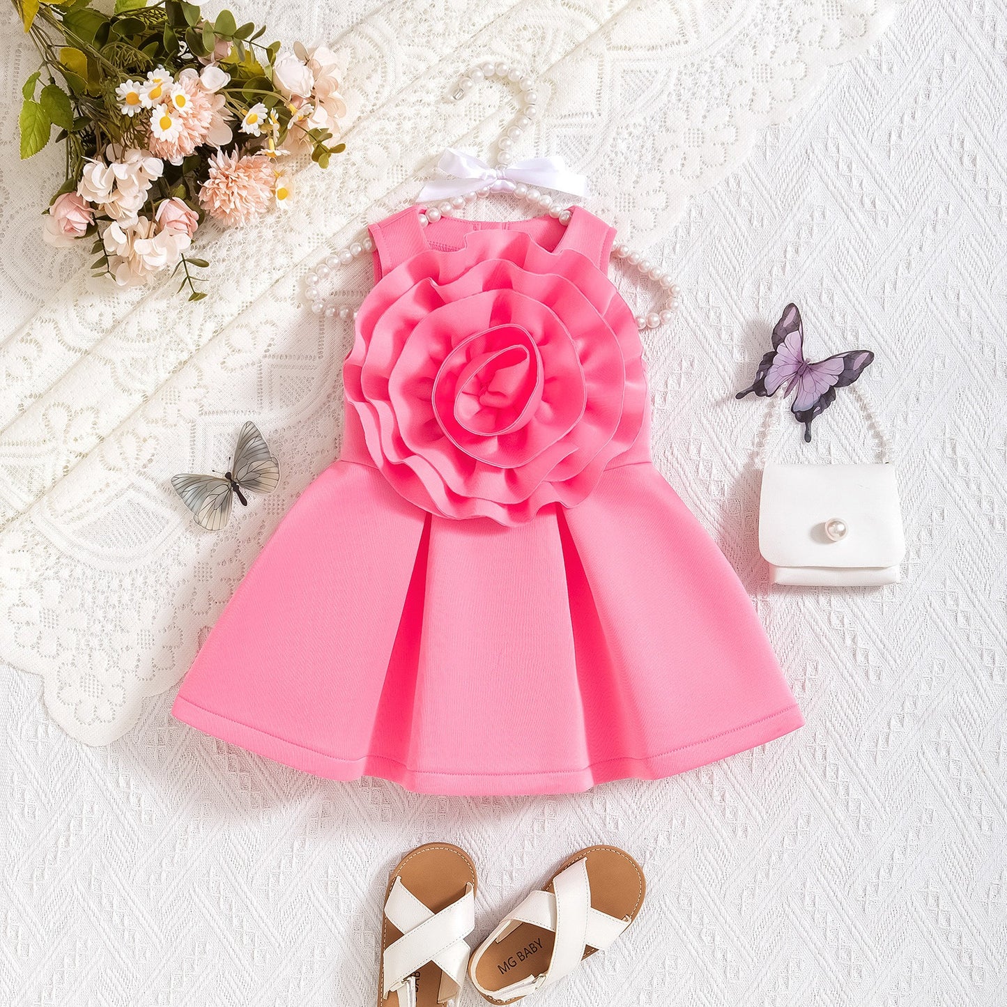 Flora Belle Princess Dress for baby girls by Ju Ju Jam
