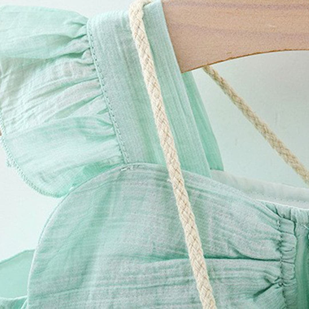 Stylish and fun Fluttering Wings Dress for girls with cute sling bag β Ju Ju Jam