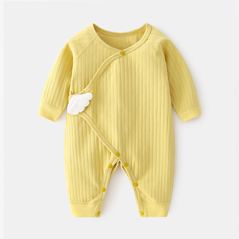 Cozy and Chic Fly Wing Baby Romper by Ju Ju Jam