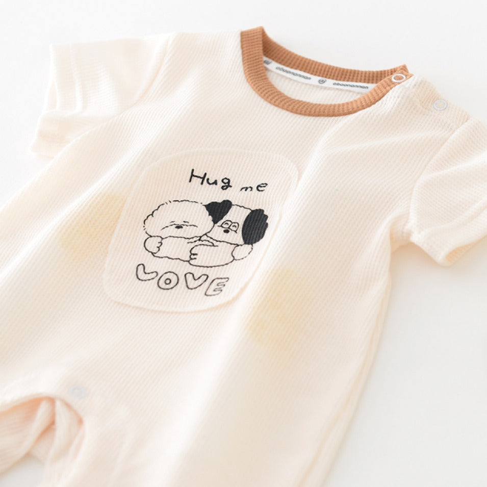 Ju Ju Jam Baby Boys and Girls Romper – Hug Me Love Design for Everyday Comfort