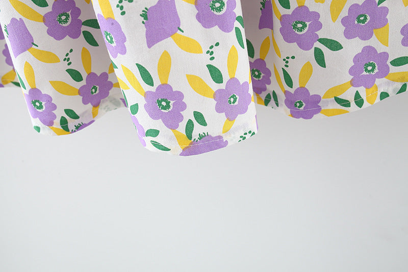 Lavender sleeveless dress with bow and stylish hat β Ju Ju Jam outfit