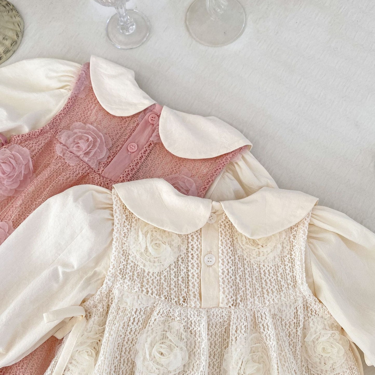 Ju Ju Jamβs Layla baby outfit β romper under a flowy dress for style and convenience