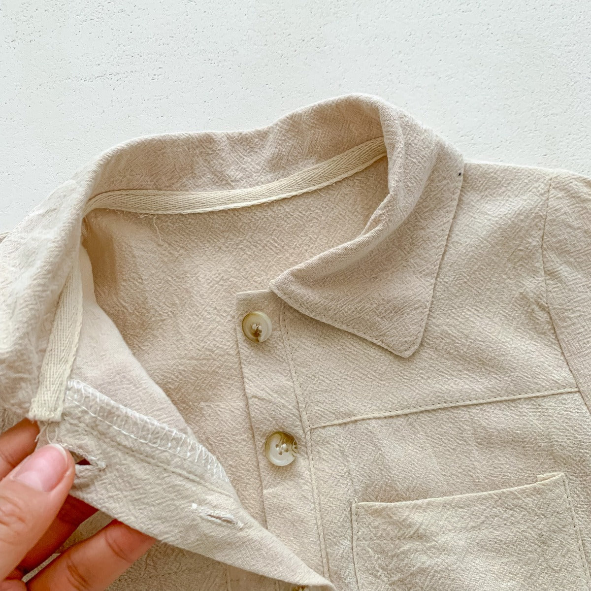 Ju Ju Jam Liam romper – stylish collared one-piece for baby boys