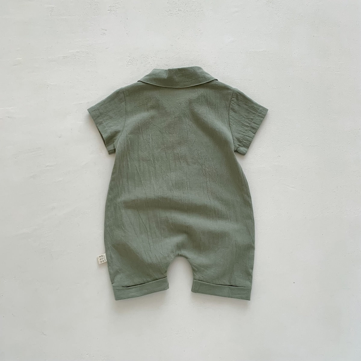 Charming Liam baby romper with shirt-style collar for boys β Ju Ju Jam baby collection