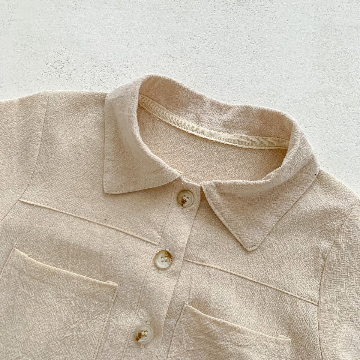 Soft cotton Liam baby romper with collar for boys – Ju Ju Jam kids fashion