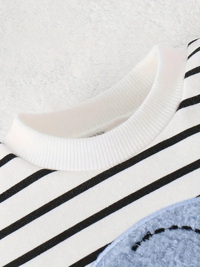 Ju Ju Jam Lil Elephant outfit β baby boysβ playful animal T-shirt with cozy denim jeans.