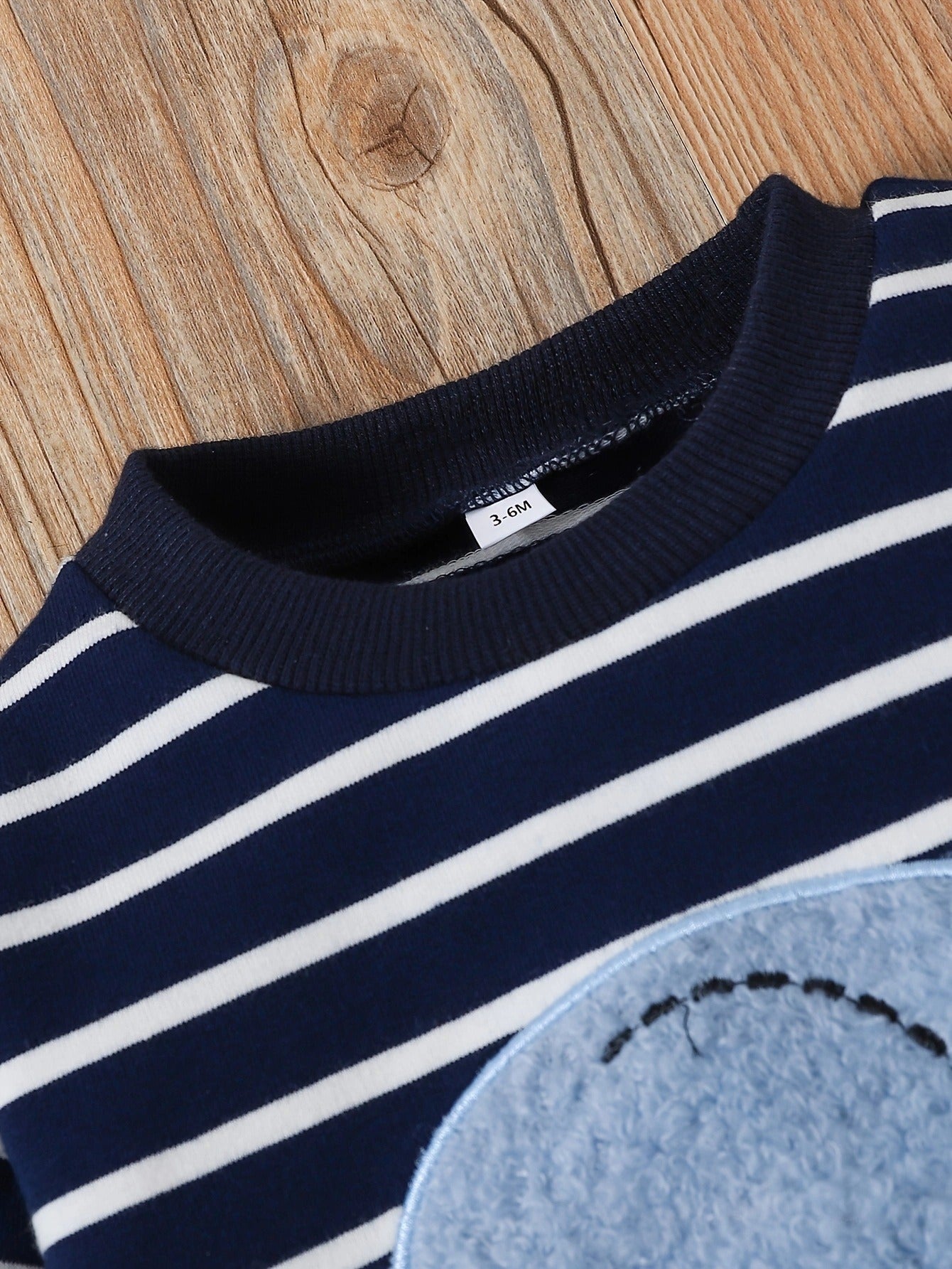 Baby boy elephant graphic tee and denim pants set β Lil Elephant collection by Ju Ju Jam.