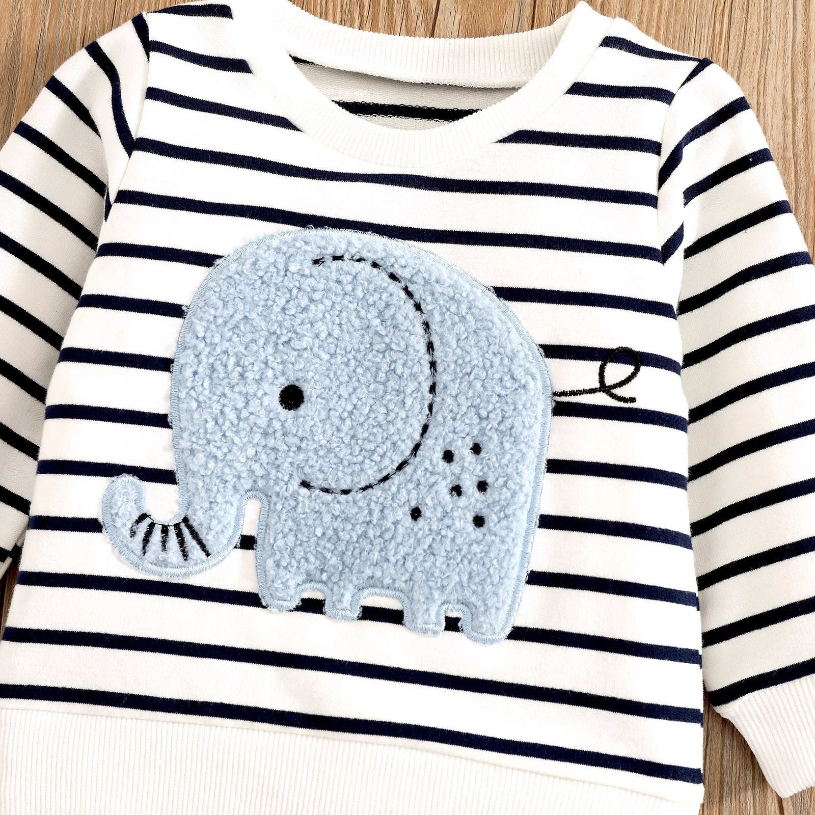 Ju Ju Jam boys casual outfit β Lil Elephant T-shirt and denim pant set perfect for everyday wear