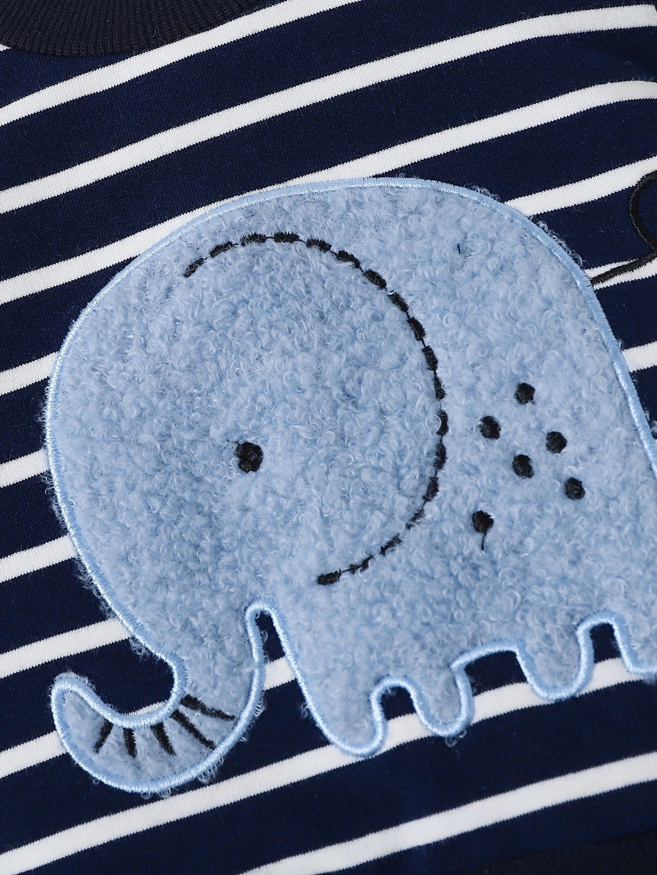 Stylish baby boys denim set β Lil Elephant tee and jeans combo by Ju Ju Jam.