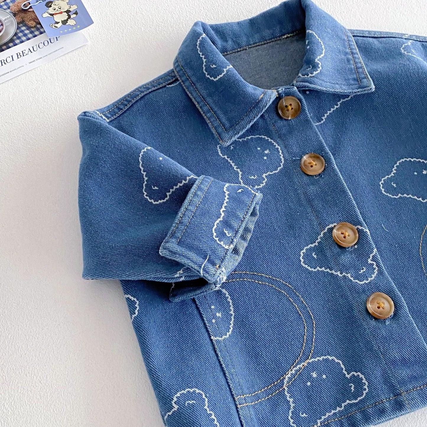 Classic denim set for baby boys – Ju Ju Jam party-ready style