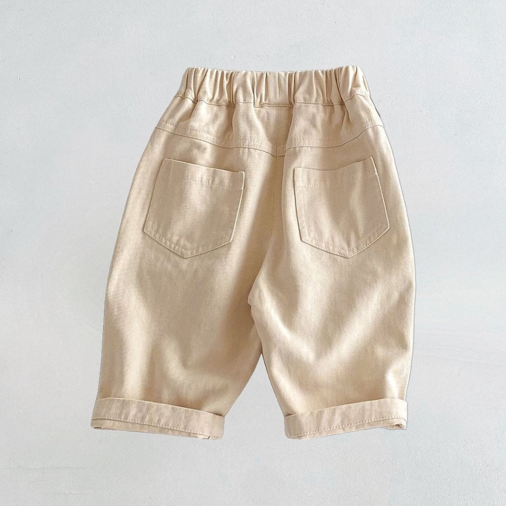 Toddler boys smart trousers β Little Feet Pants by Ju Ju Jam for classy and cute outfits.