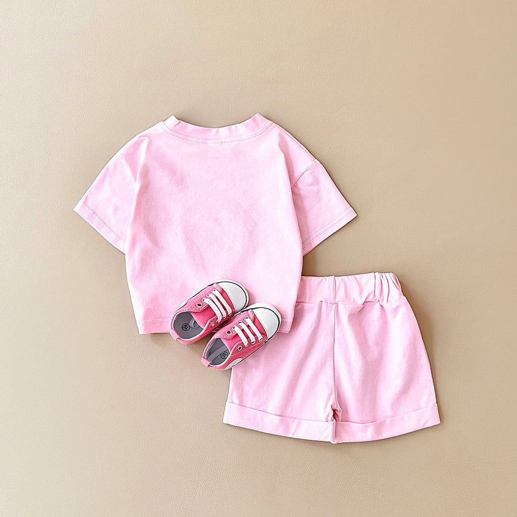 Little Scoops co-ord set by Ju Ju Jam – matching top and bottom for boys and girls.