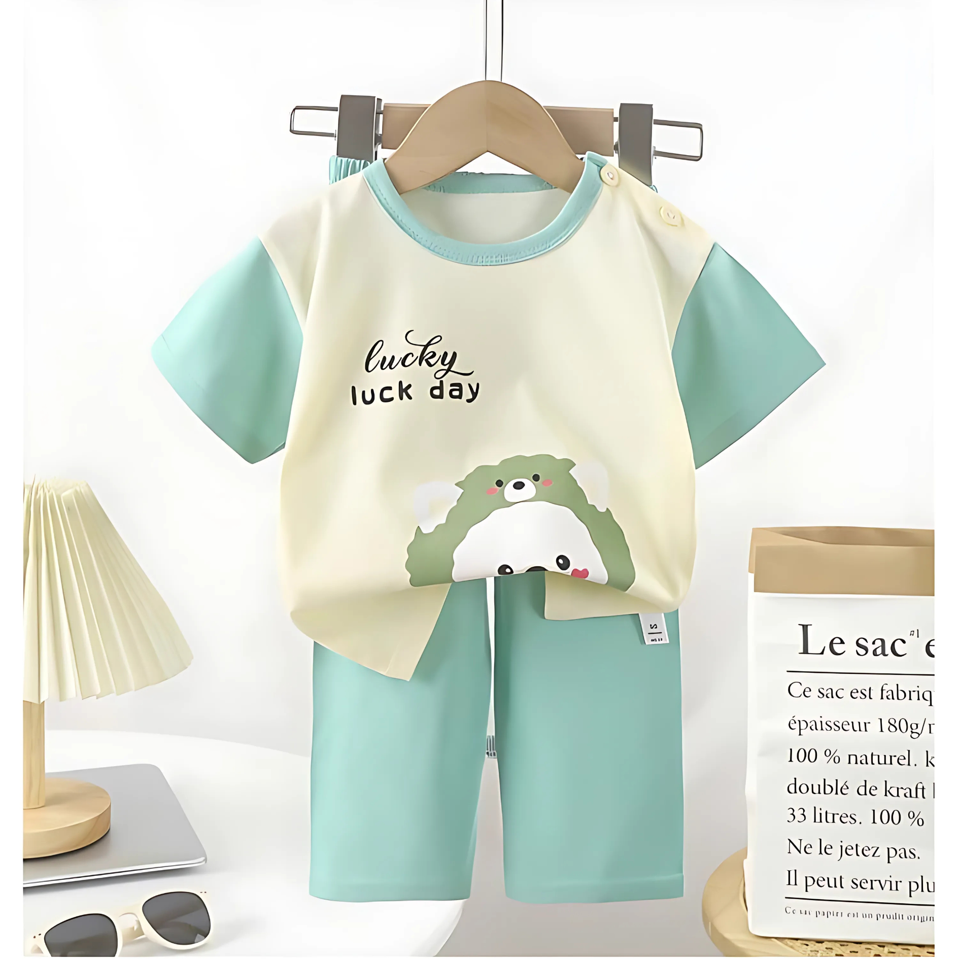 Ju Ju Jam Lucky Day Girls Lounge Set – cozy and cheerful outfit for little girls