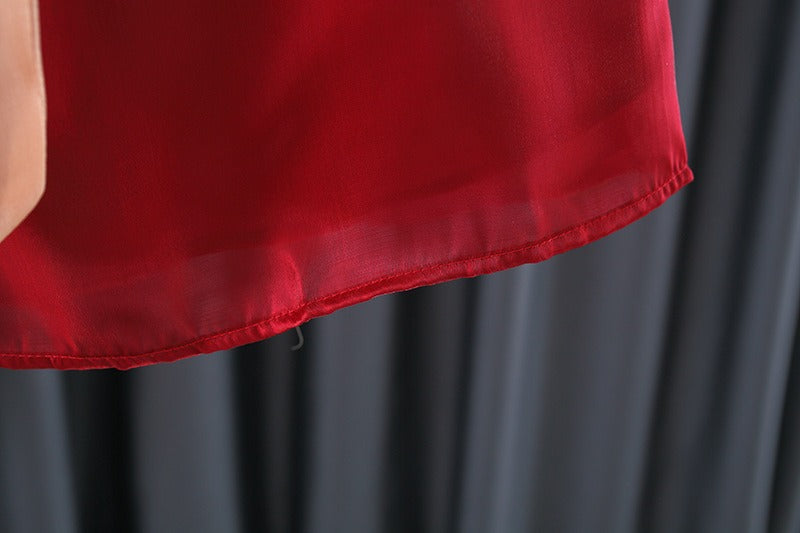 Melody Bow Dress with satin finish and puff sleeves – elegant baby girl party dress from Ju Ju Jam