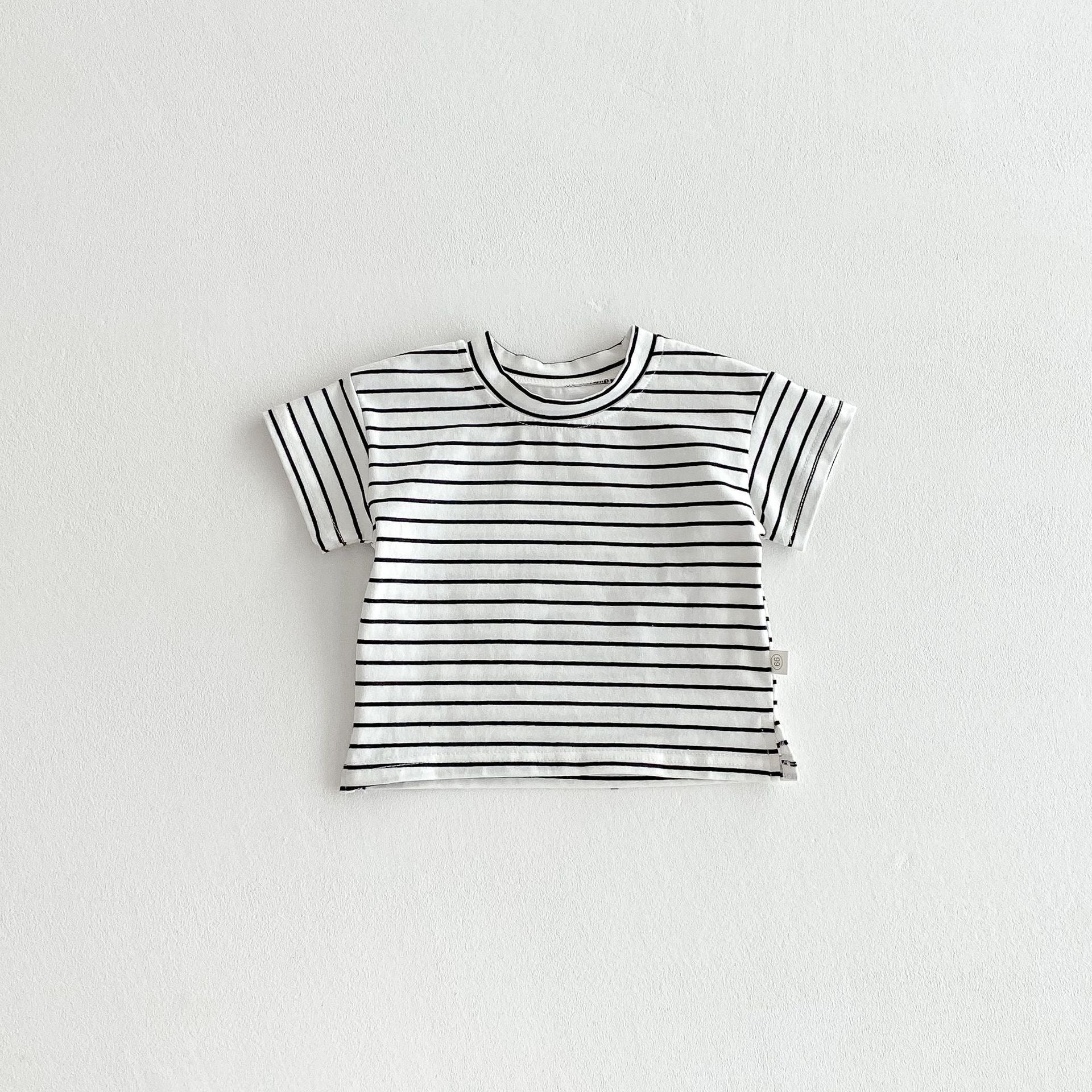 Baby boy romper with classic suspenders – charming and comfy outfit set by Ju Ju Jam.