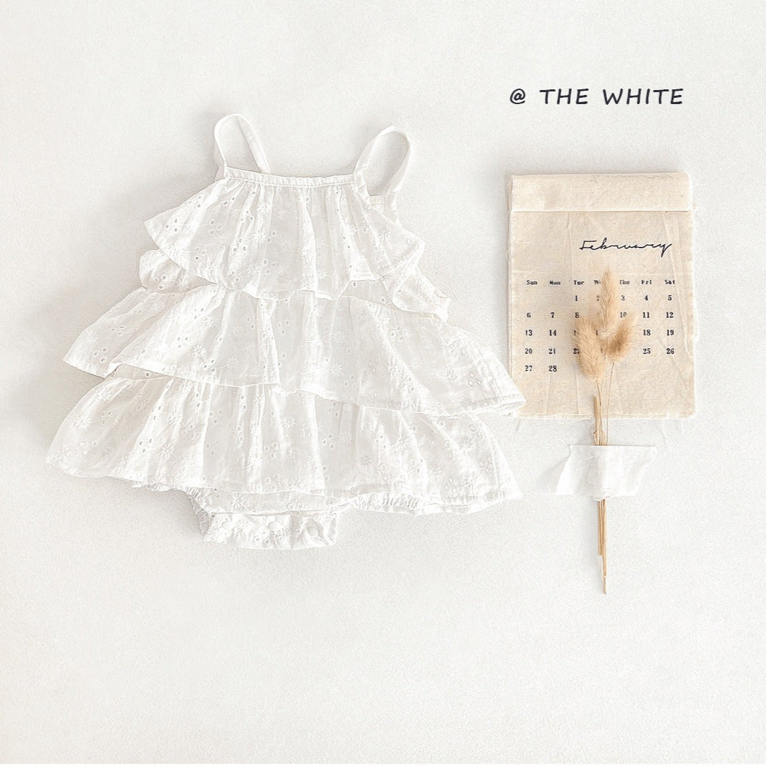 Everyday wearable romper dress for baby girls – Ju Ju Jam Riley