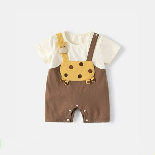 Sunny Safari Baby Boys and Girls Romper
