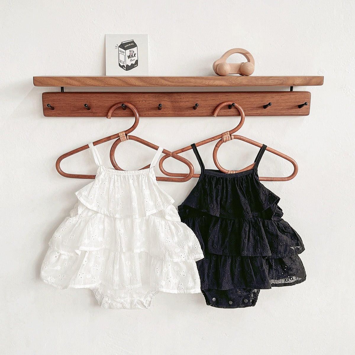 Minimal and breathable romper dress for little girls – Ju Ju Jam