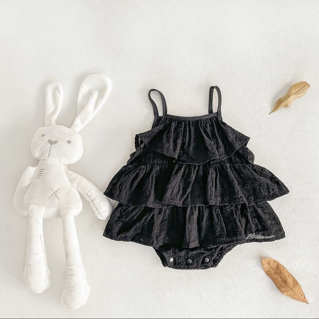 Ju Ju Jam baby girl romper dress in soft breathable fabric