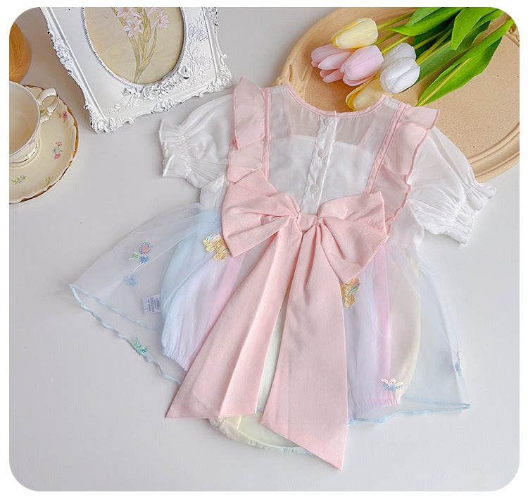 Elsa Disney Princess Baby Girls Romper Dress
