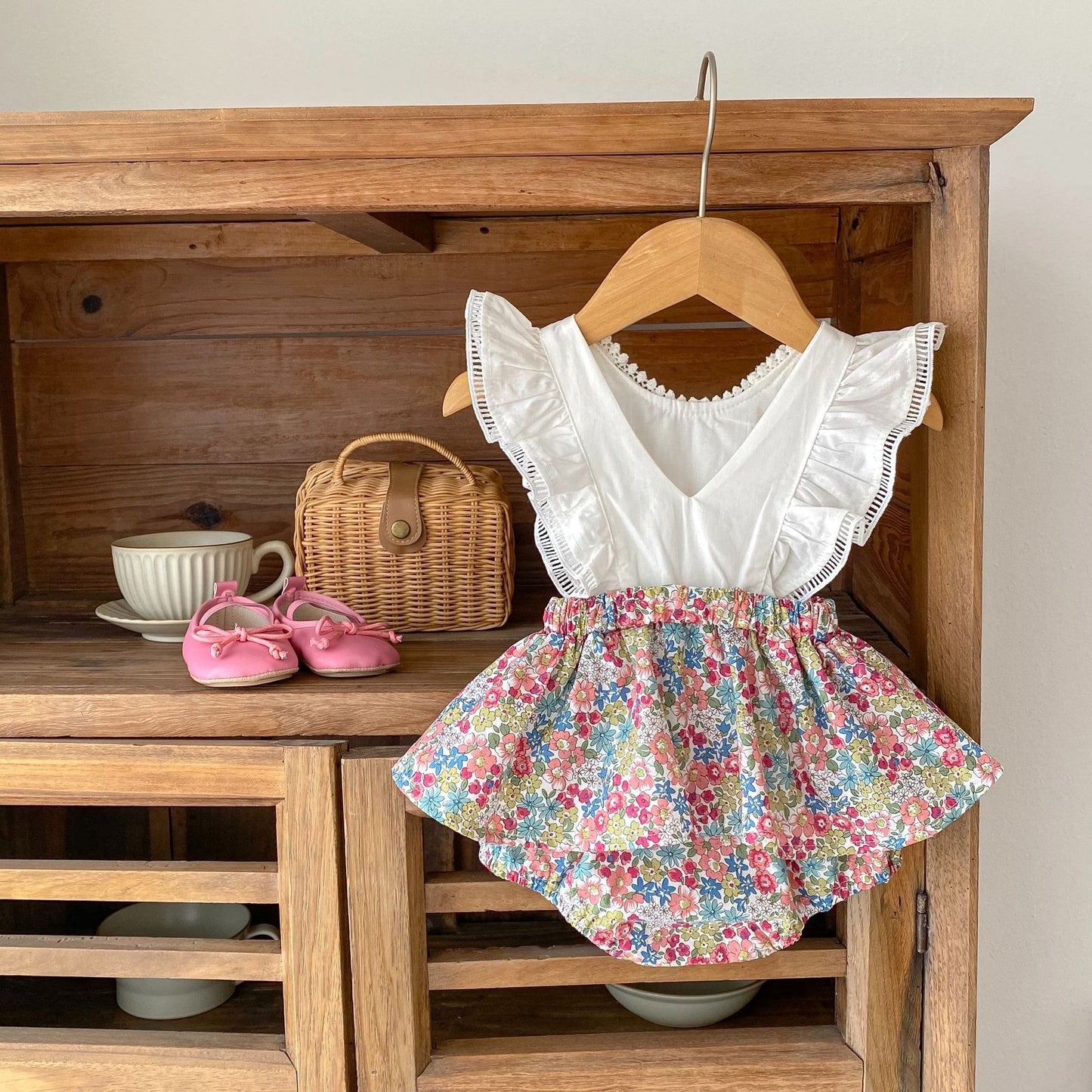 Ruby Posh Baby Girls Romper Dress